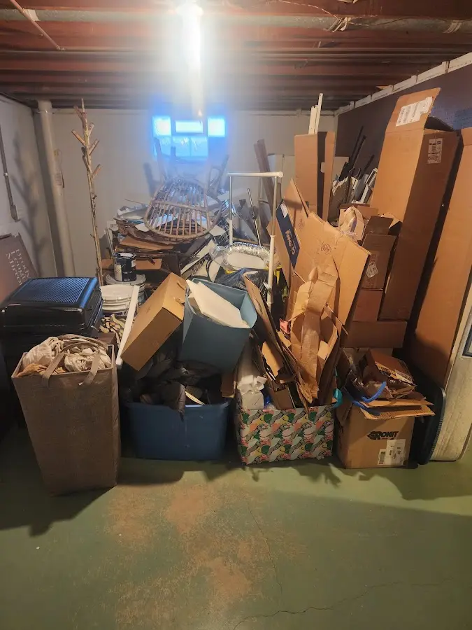 Roll-off dumpster container at job site for Construction Dumpster Rental in Walton